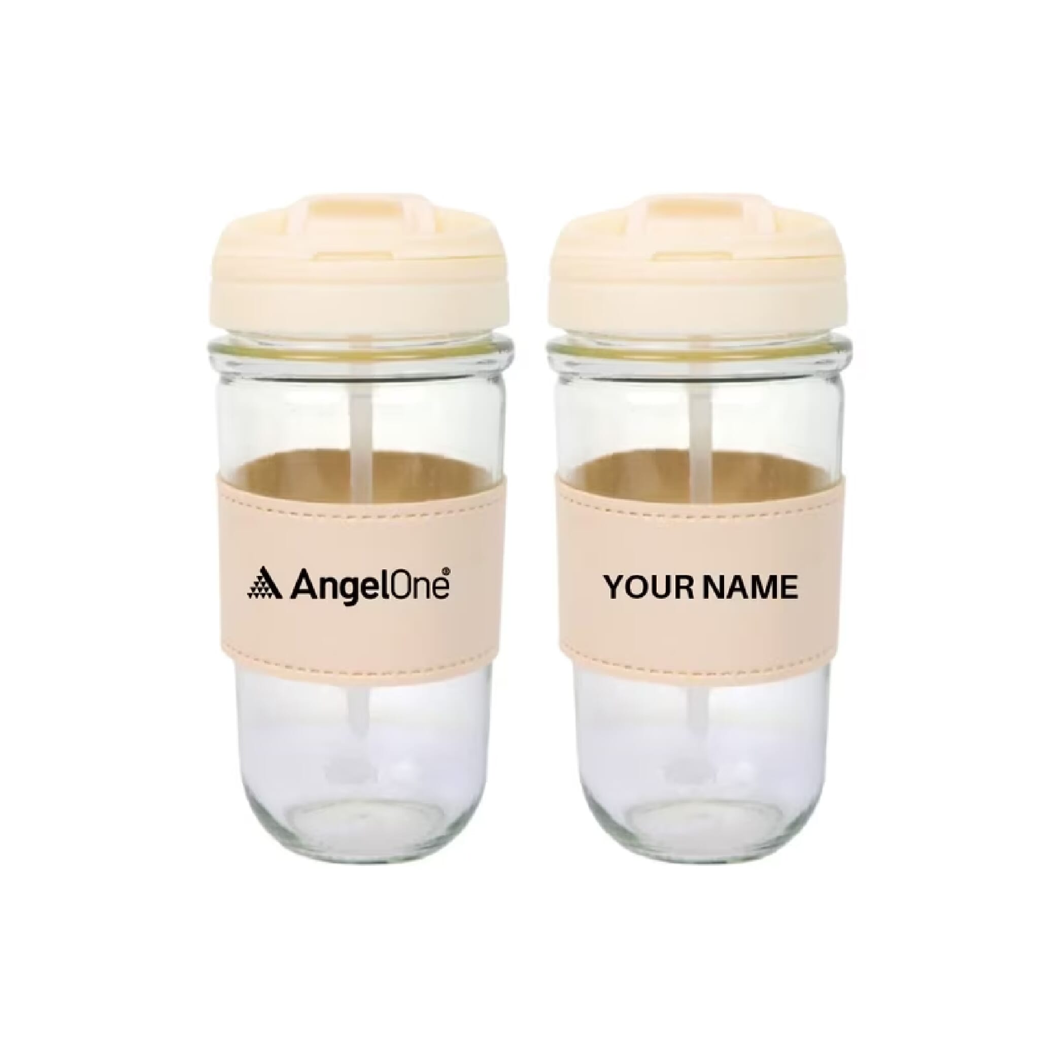 Flip Sip Glass Mug-420ml